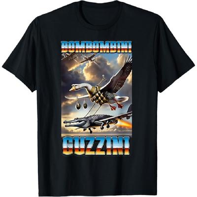 Bombombini Guzzini Meme Italian Brainrot Memes Cursed Memes T-Shirt