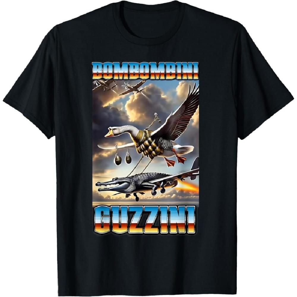 

Bombombini Guzzini Meme Italian Brainrot Memes Cursed Memes T-Shirt XXXXXL чорний