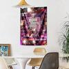 Grand Theft Auto Personalized Text Tapestry Aesthetic Wall Tapestry Smooth Polyester Perfect for Home Decor Ideal for All Seasons