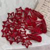 10 pieces per pack. New Red Star snap-on hair clips, summer hair clip set. Hair accessory. Lightweight and adorable.