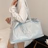 Borsa Tote in Pelle Lucida da Donna Grande Capacità Borsa a Spalla Borsa a Mano di Design alla Moda Uso Quotidiano Stile Classico