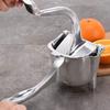 Manual Hand Fruit Juicer Press Aluminum Alloy Hand Squeezer Handheld Citrus Juice Extractor for Orange Lemon Pomegranate for Squeezer Home Kitchen Use