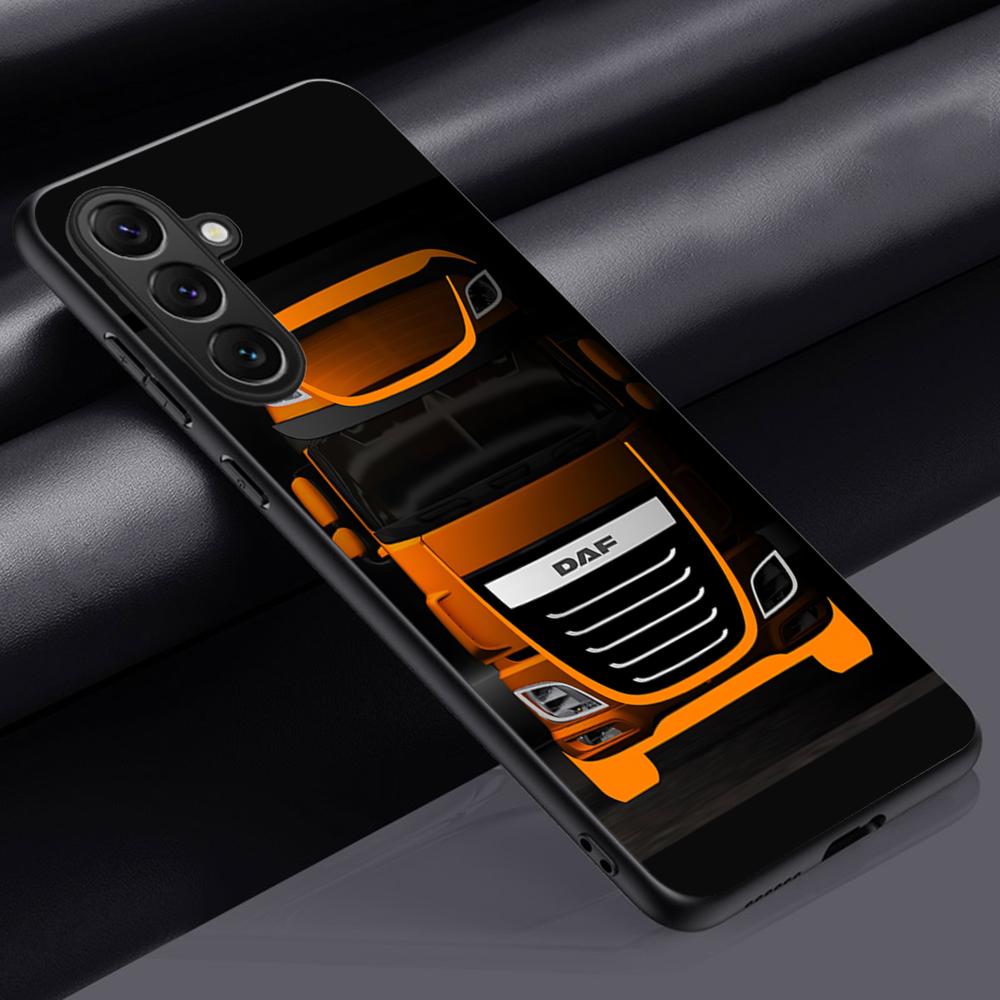 D-dafs Logo Car Logo Fashion Pattern Phone Case For Samsung Galaxy S26 S25 S24 S23 S22 S21 Plus Ultra Note20 Soft Black