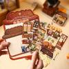 Tiny Treasure Shop Series Vintage Coffee Bread Flower Landscape Sticker Creative DIY Journal Material Collage Stationery