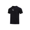 Nike Sportbekleidung Big Swoosh Laufen Fitnessstudio Baumwoll-T-Shirt Schwarz DZ2882-010