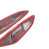 For BMW 8 Series G14 G15 G16 840i 2019-2023 Real Carbon Fiber Car Side Fender Side Air Outlet Cover Trim Exterior Accessories
