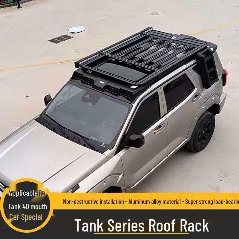 Aluminum Alloy Roof Platform & Climbing Ladder for Tank 400/500 Luggage Rack