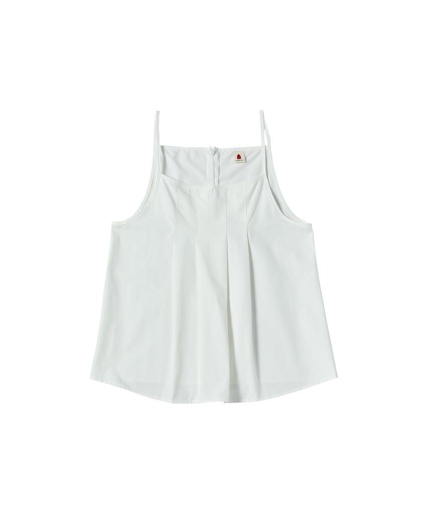 COMONINOZ W Pintuck Sleeveless [Ivory]