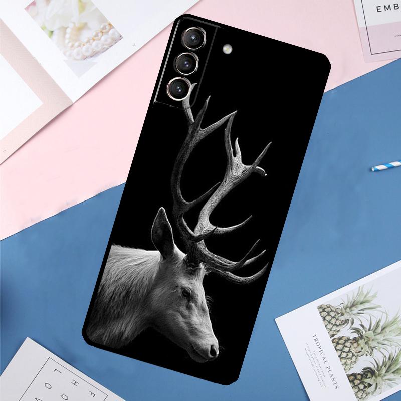 Deer Case For Samsung Galaxy S24 Ultra S20 S21 S22 S23 S25 Ultra S9 S10 Plus S25 FE Back Cover