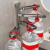 Plastic Swivel Towel Holder Wall Mounted Towel Hanger Practical Bath Towel Storage Rack  For Home