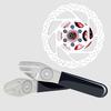 3 Opening Bike Disc Correction Wrench Stainless Steel Bicycle Brake Wrench  Disc Brake Adjustment