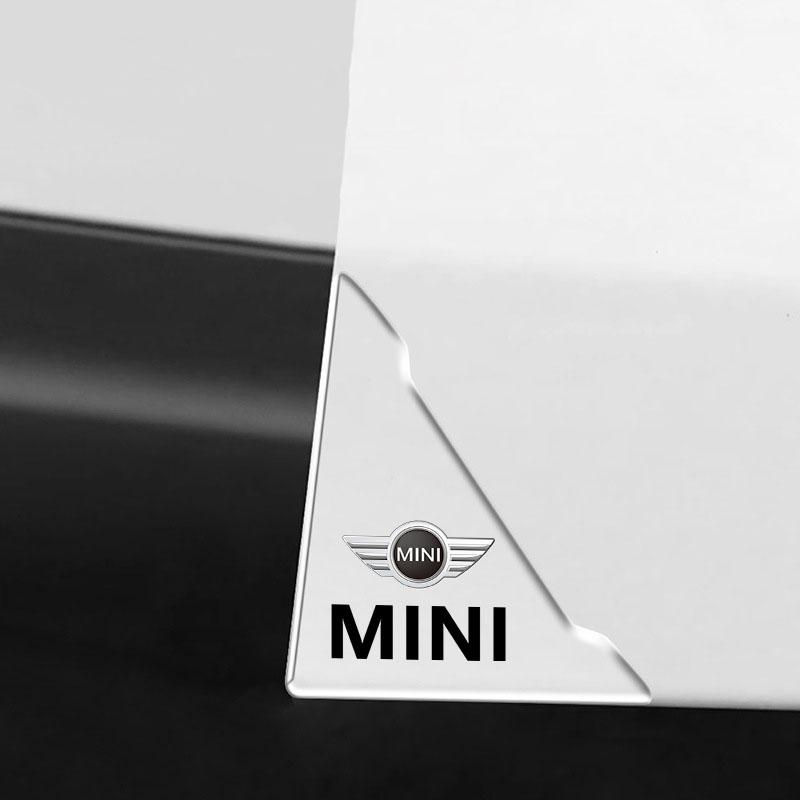 2 piezas Protector de Esquina de Puerta de Coche de Silicona Cubierta Anti-Colisión Anti-Arañazos Para MINI Cooper Fridge One S F56 R57 R58 R60 JCW Countryman Clubman