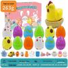Children's DIY Bunny Car Easter Egg Set - Easter Toy & Gashapon Gifts 2026