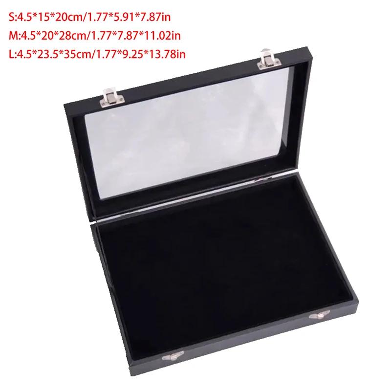 1 Stück Anstecknadel Medaillen Aufbewahrungskasten Abzeichen Aufbewahrungsbox Transparent Staubdicht Anstecknadel Ausstellungsbox Für Medaillen Schmuck Sammlung Ausstellungsbox