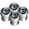 For Volvo 4pcs Car Wheel Tire Valve Caps Dust Accessories For Volvo XC40 XC90 V40 V90 V60 XC60 S80 S60 S90 C40 V70 XC70 C30 C70