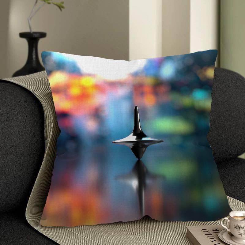 

Классический научно-фантастический фильм Начало Персонализированная наволочка для подушки Детская спальня Декор для бурной вечеринки Наволочка Подарок для ребенка на день рождения, детский праздник 12x12Inch