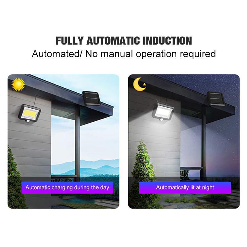 Outdoor COB Solar-Taschenlampe mit Bewegungssensor