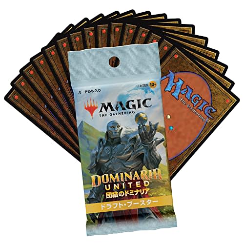 Magic: The Gathering Dominaria Unite Draft Booster (Japanese Edition) (Box of 36 Packs) MTG Trading Cards Wizards of the Coast C97111400