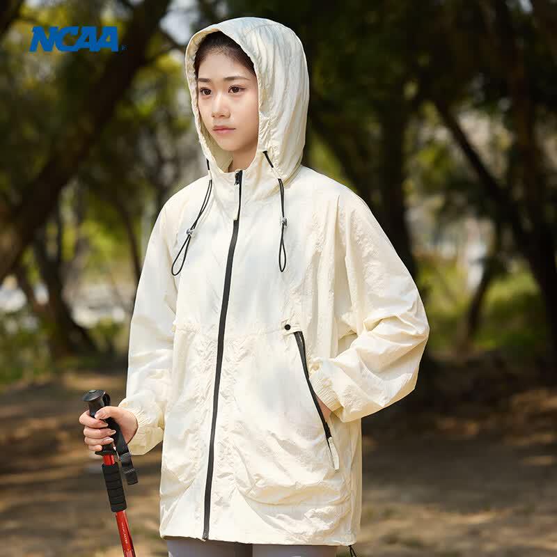 

NCAA Men s UPF50+ Lightweight Sun Protection Hooded Jacket XL