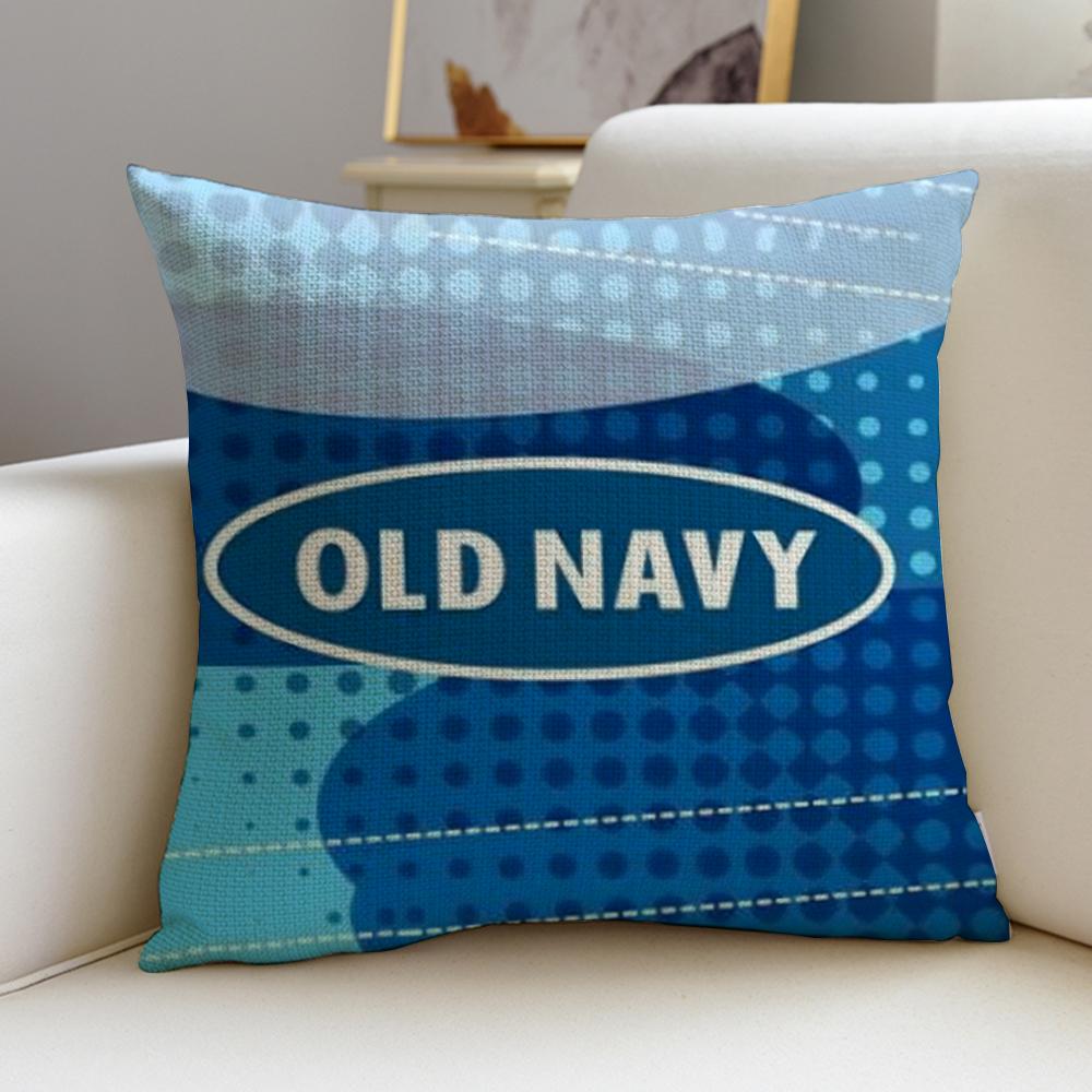 Fashionable Old NavyS Cushion Cover Breathable and Skinfriendly Linen Pillowcase Square Removable and Washable Cushion