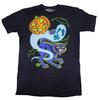 Retro Graves Halloween Tee Pumpkin Black Cat Ghost Bats Shirt