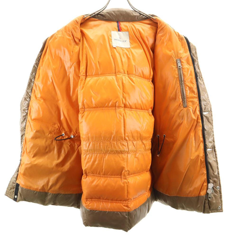 Moncler Down Jacket 1 Khaki Brown Men's Used