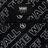 Vans Solid Color Printed Design Zipper Closure Nylon Shoulder Crossbody Bag Unisex bags Black VN0A3I5SZXH