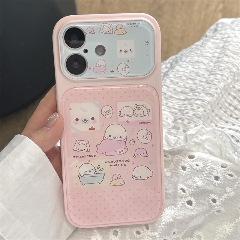 

Polka Dot Heart Sticker for iPhone 14, 15, 16 Pro Max, 17 Case iPhone 15
