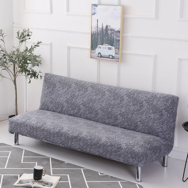 String Printed Folding Sofa Furniture Bed Cover Sofa Protector Covers Stretch Double Seat Cover Slipcovers For Living Room Area Geometric Print