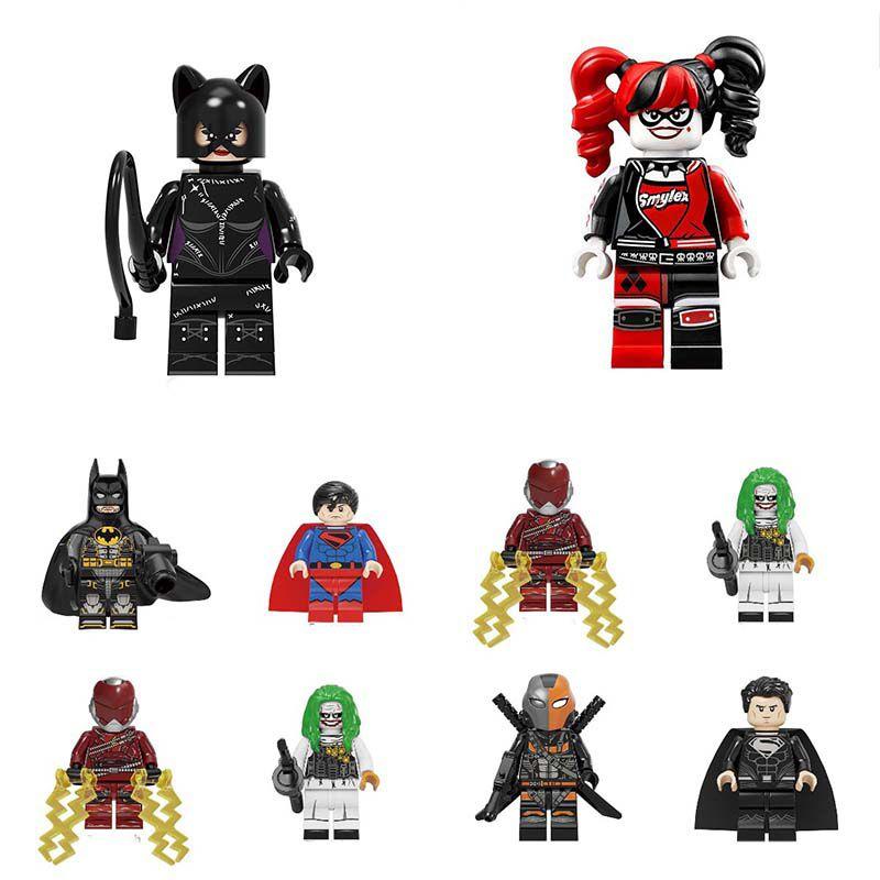 Batman Joker Building Blocks Minifigure Action Figure Educational Toy For Creative Play
