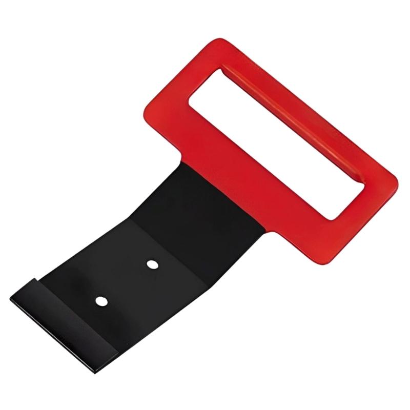 Car Window Weatherstrip Removal Tool with Flat Angled Steel Blade, Coated Grip for Trim Disassembly, Weatherstrip Lifting, Door Frame Maintenance