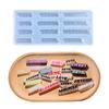 Resin Shaker Filling Mold,Silicone Letter Mold Epoxy Resin Mold Filler Quicksand Casting Filling Mold for Jewelry Making