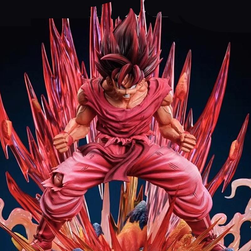 24cm Anime Drogan Boll Z Kaiouken Gocool Figure Super Saiyan Son Gocool Action Figurine Pvc Statue Collection Model Toys Gifts
