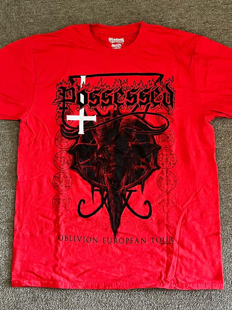Rare Possessed Band Red Shirt Unisex Concert S to 5XL Free Shipping TR325 Unisex T-Shirt