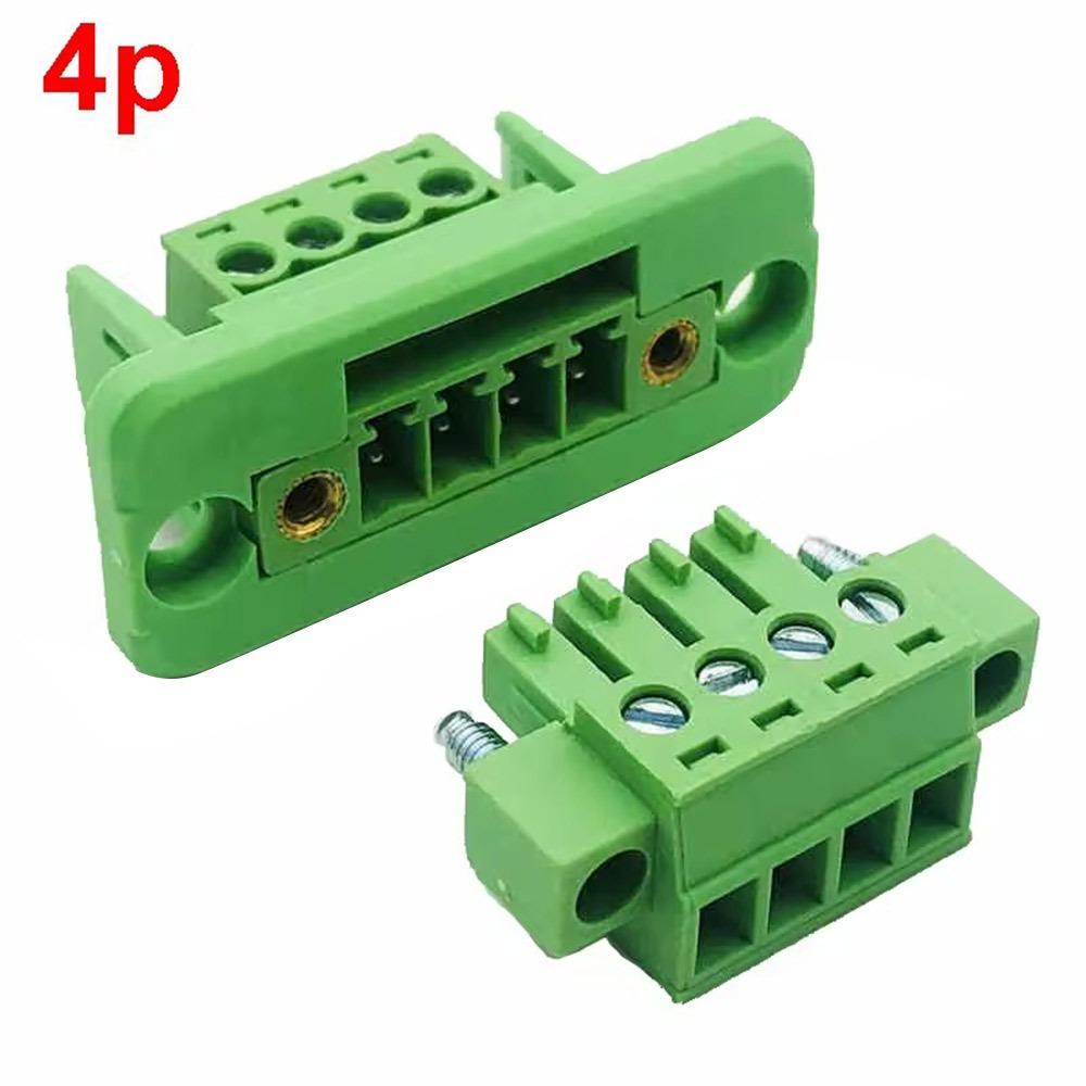 with Flange Fixed Panel 15EDGWC 3.81mm Terminal Block JM15EDGKM 3.81mm Pitch Connector