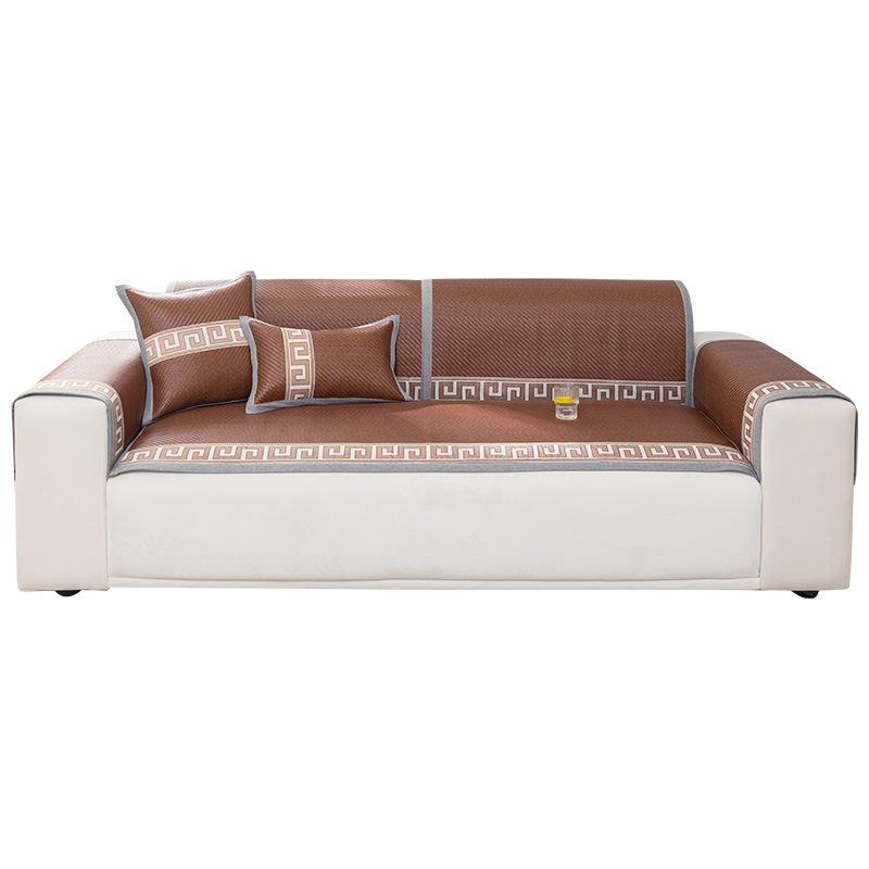 Sofa Cushion Summer Non-Slip Rattan Mat Mat Cushion Cold Cushion Sofa Cover Summer  New Sofa Cover