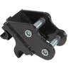 Enganche Mecánico de Cambio Rápido para Miniexcavadora Accesorios Excavadora Pequeña Acoplador Rápido Se Adapta a la Mayoría de Excavadoras de Hasta 3 Toneladas