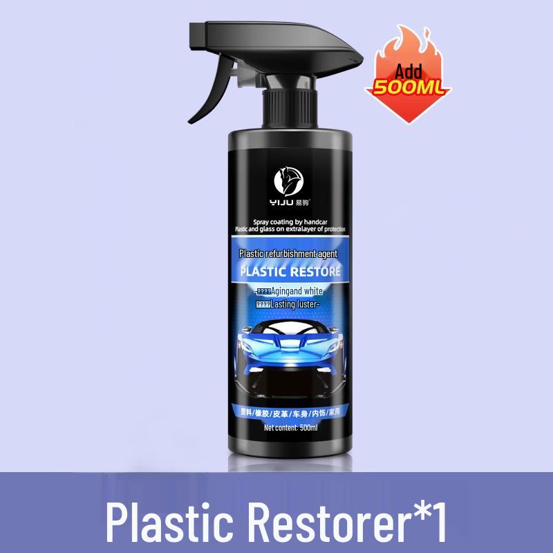 Plastový renovátor a leštidlo interiéru auta - Černý vosk na palubní desku