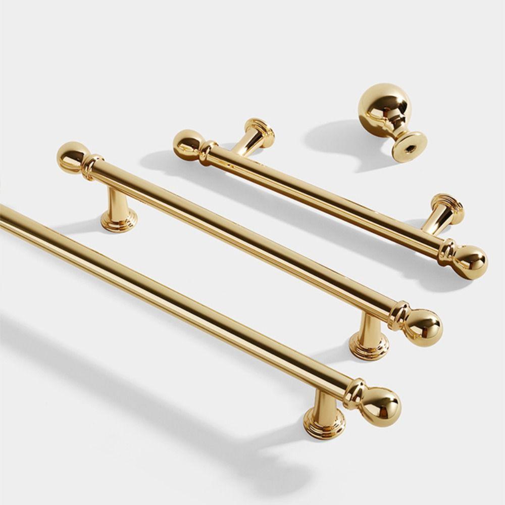 Zinc Alloy Cabinet Handles Pulls Furniture Handles Gold Hardware Door Pulls Cabinet