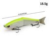 11,5 cm 18,5 g Balam Glidebait Swimbait Leddet KjempeGjedde Abbor Fiskesluk Hardt Agn Steinbit Saltvannssluker Leurre De Pêche