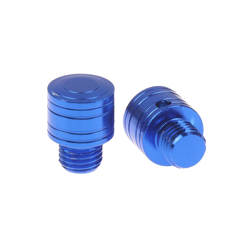 2Pcs Motorcycle Anti-Rust Cnc Aluminum M10 Rear View Mirror Hole Plugs Screws Rearview Mirror Holder Moto Accessories