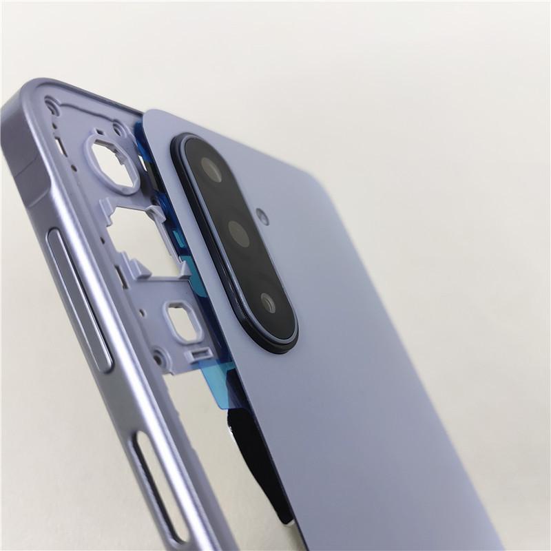 Full Housing For Samsung Galaxy A17 5G A176B Phone Housing Middle Frame+Battery Back Cover Case Rear With Camera Lens