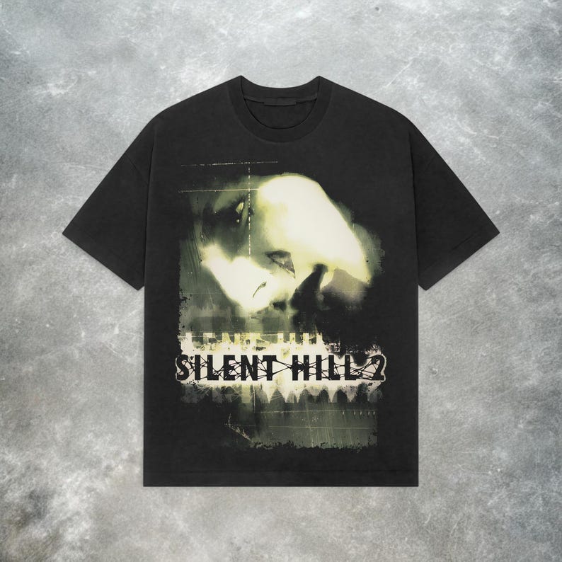 

Футболка с саундтреком из игры Silent Hill 2, Ретро Хоррор Игра, Уличная одежда Y2K, Мужская Женская Оверсайз Хлопковая Футболка Y2k, Уличная Одежда Женская Мужская Одежда 4XL