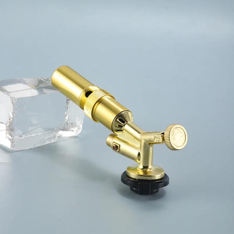 Portable Welding Gas Torch Flame  Butane Burner Outdoor Camping BBQ Lighter Flamethrower Kitchen Supplies Welding Equipment