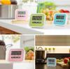 Ultra Stylish Magnetic Digital Lcd Kitchen Timer With Fashionable Design For Kitchens