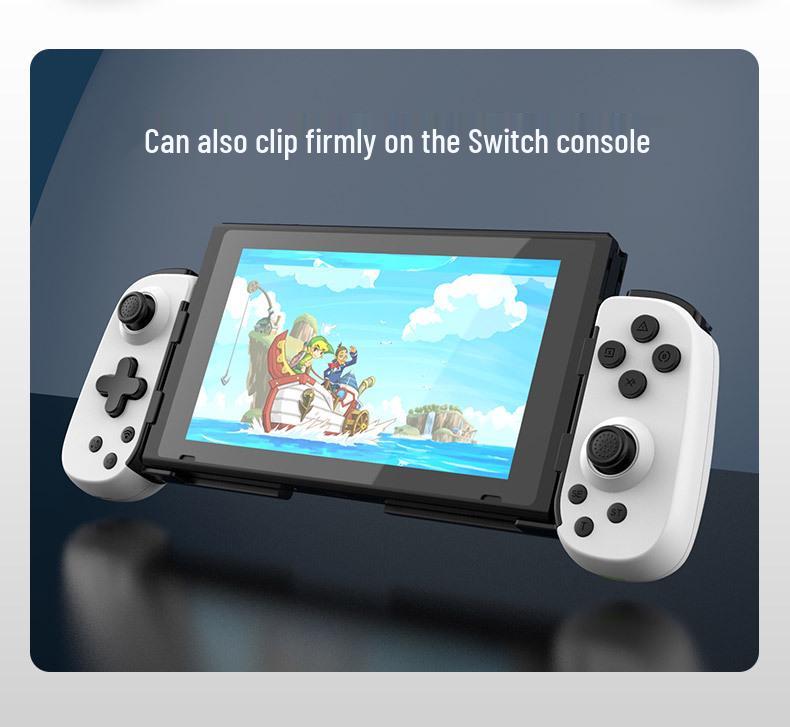 D6DP Wireless Bluetooth Dual Hall Motion Game Controller for Mobile, Switch, Android, iOS, and PC