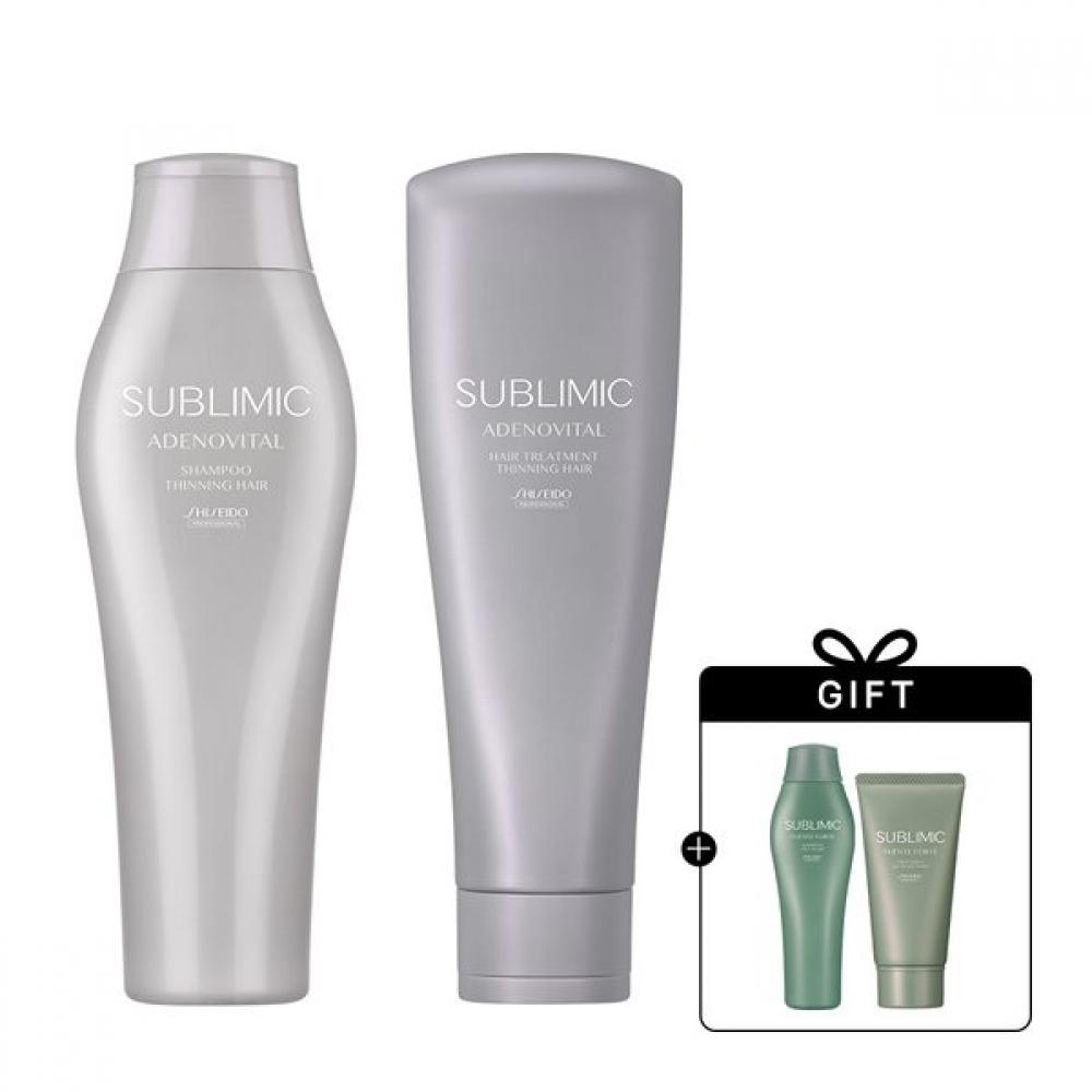 Shiseido Professional Sublmic Adenovital Shampoo 250ml + Treatment 250g Single option