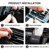 Car Air Outlet Storage Box Phone Glasses Organizer Car Goods For Mercedes Benz AMG W212 W205 W246 W177 W176 W213 GLC GLE GLS ML Welcome Projection