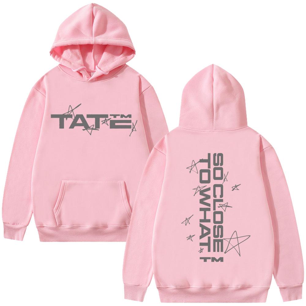 Tate Mcrae So Close To What Miss Possessive Tour 2025 Hoodie Herren Damen Oversized Pullover Trainingsanzug Herrenmode Vintgae Hoodies