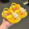 New Summer Korean Style Non-Slip Soft Sole Waterproof Sandals for Boys & Girls (Ages 2-3)
